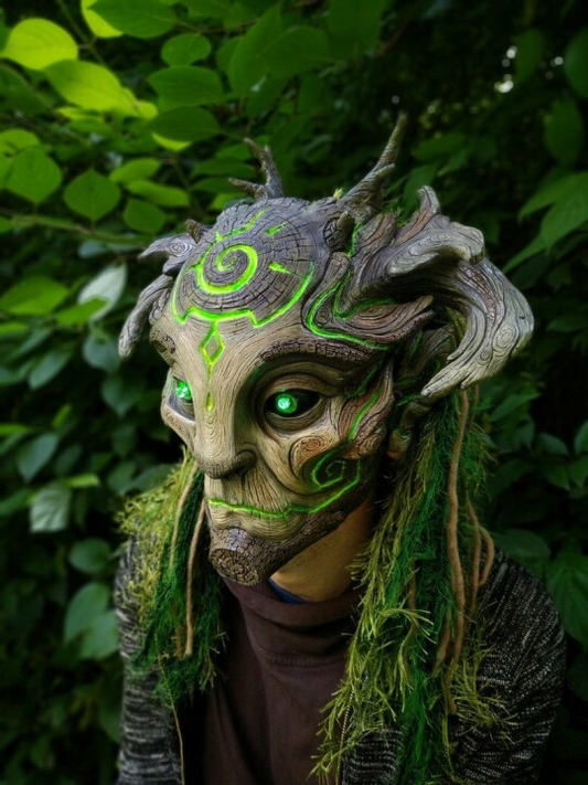 Green Man Forest Spirit Mask Costume Accessories Masks-unitmotor™