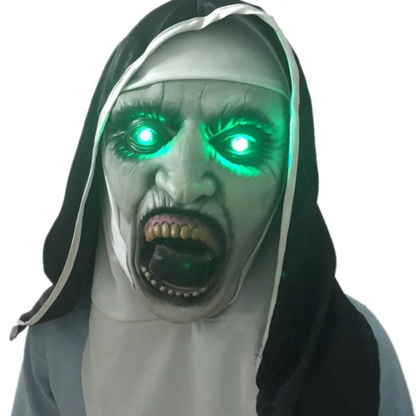 👻49%OFF🎃Urdreamlife — Halloween Nun Scary Mask-unitmotor™