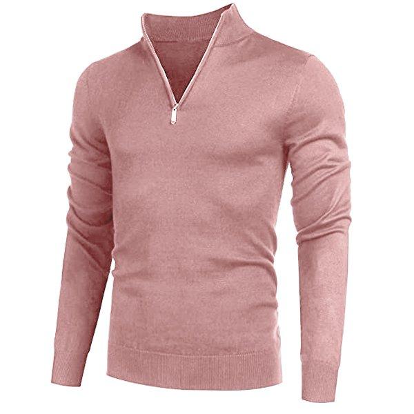 unitmotor™-Men\'s Cashmere Zipper Basic Sweater