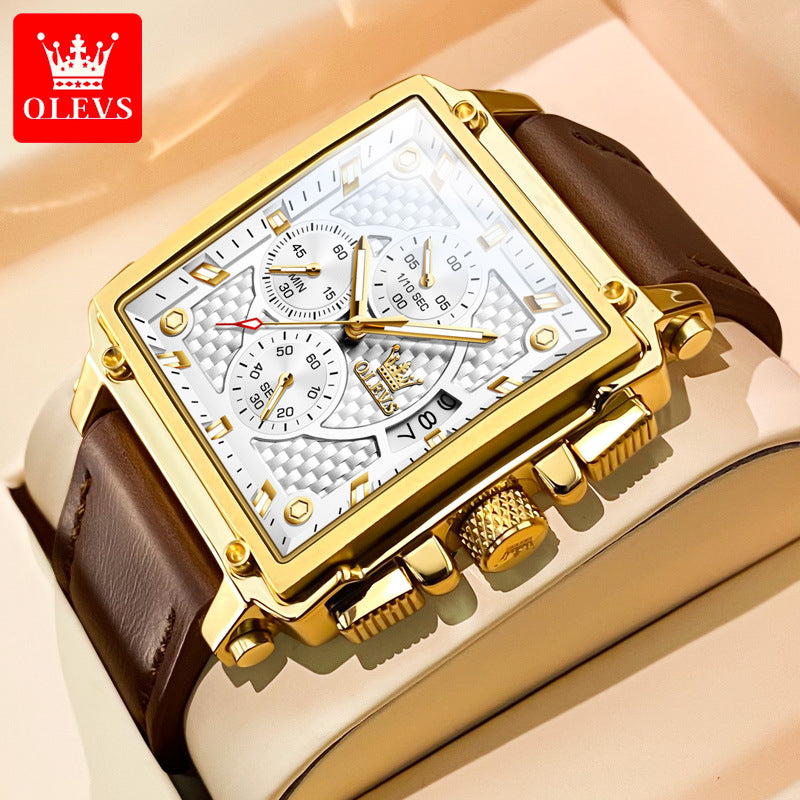 Luxury Diamond Crown Business Automatic Mechanical Watch-unitmotor™