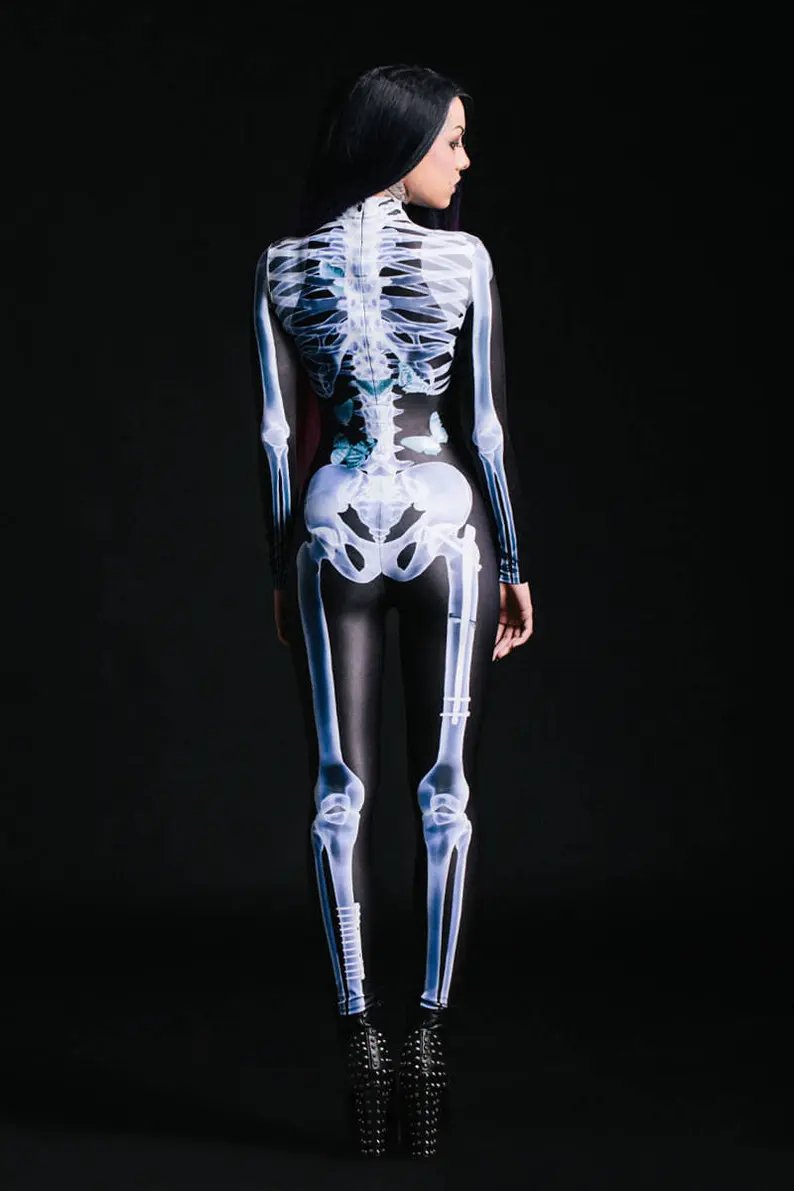 🎃Halloween Sale -SexySkull Bodysuit-unitmotor™