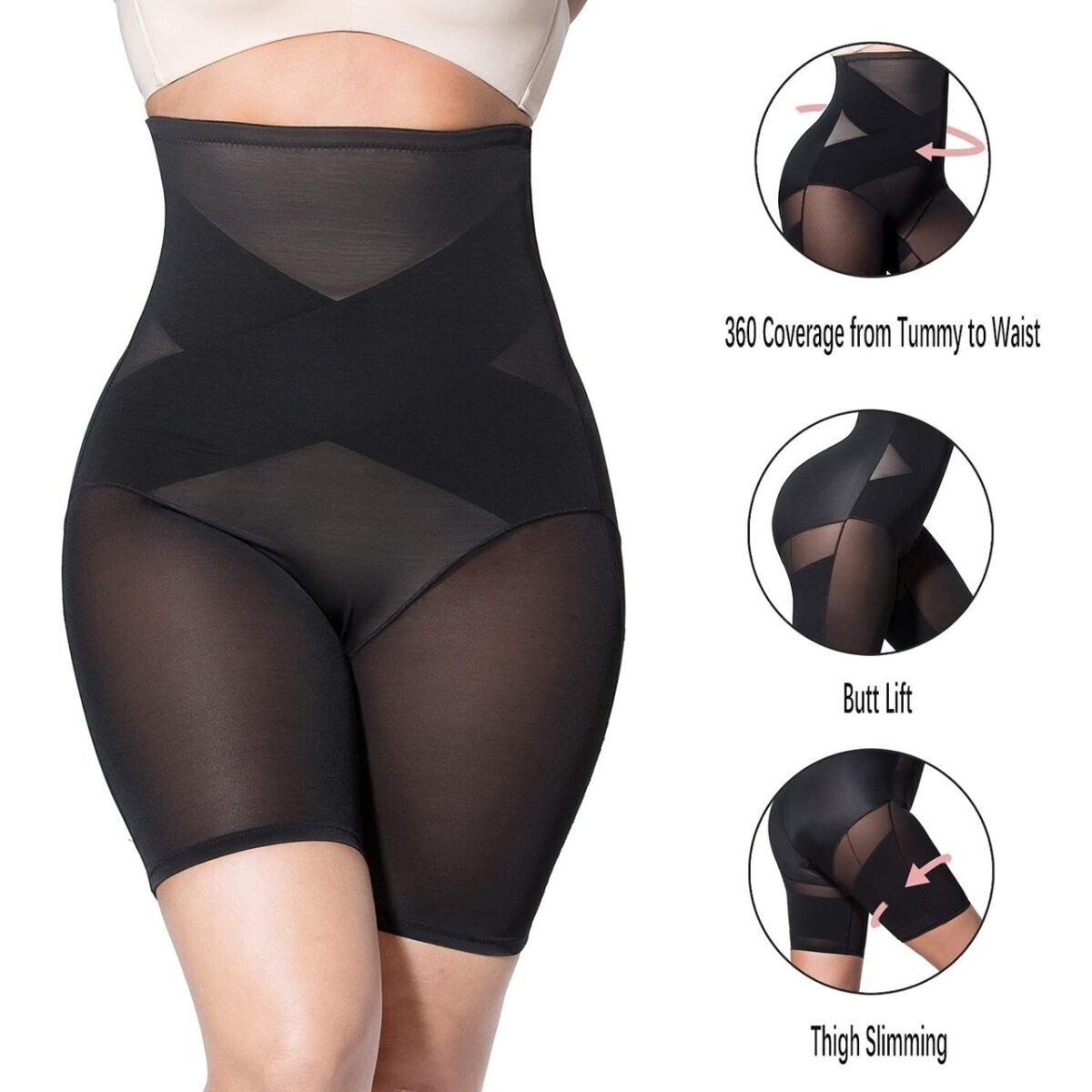 🔥SUMMER HOT SALE - 49% OFF🔥New Cross Compression High Waisted Shaper-unitmotor™