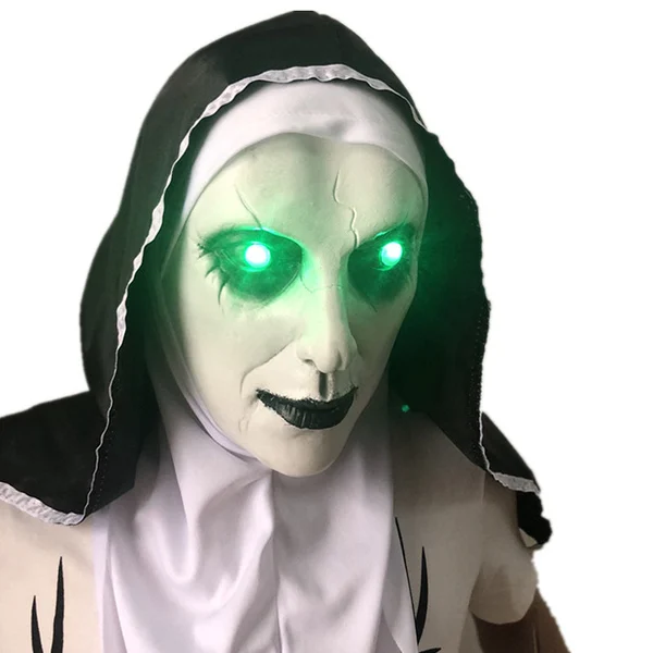 👻49%OFF🎃Urdreamlife — Halloween Nun Scary Mask-unitmotor™