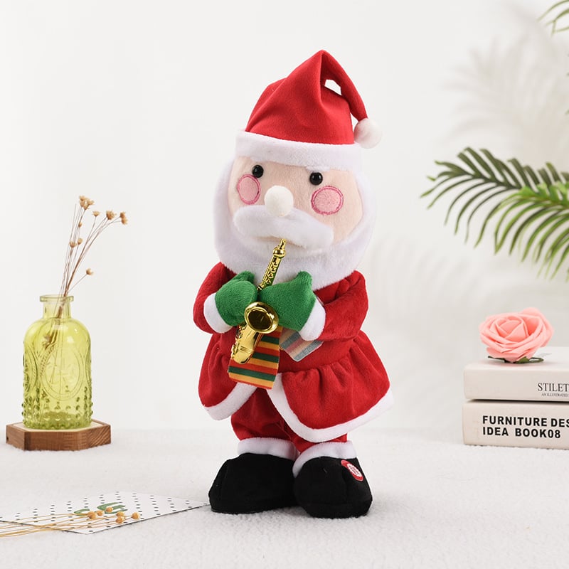 (🎁Christmas Hot Sale- 48% OFF🎁) Electric Blowing Saxophone Santa-unitmotor™