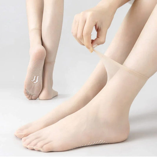 Invisible, Slip-resistant Crystal Silk Socks-unitmotor™