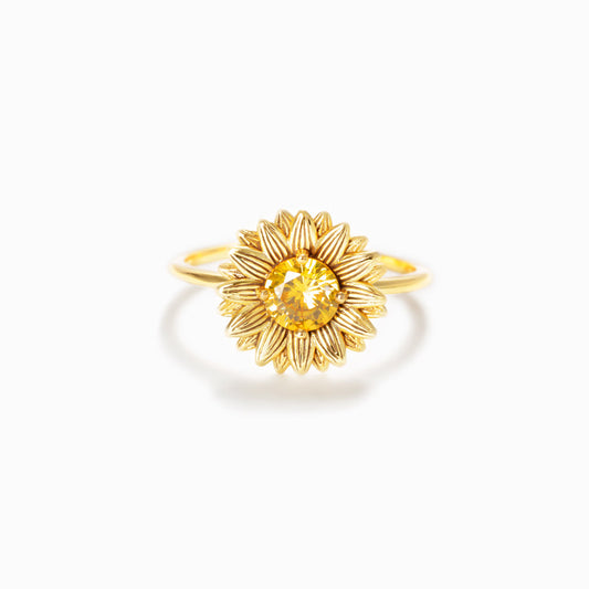 Sunflower Ring Gold / Silver-unitmotor™