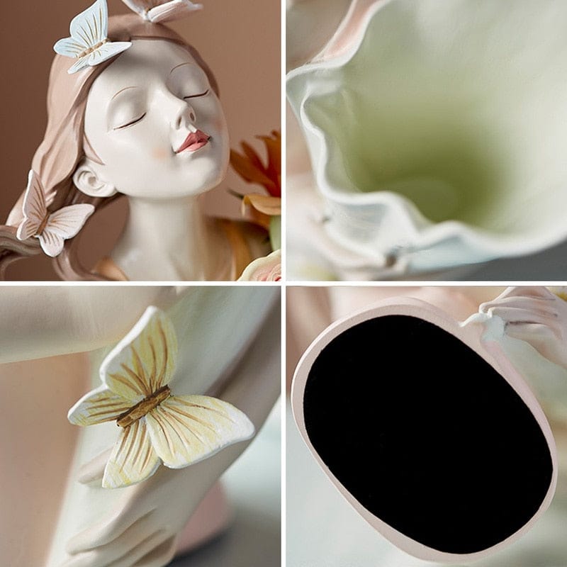 unitmotor™-Ceramic Vase "Butterfly Girl"