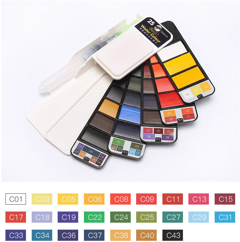 Handy Watercolor Travel Kit-unitmotor™