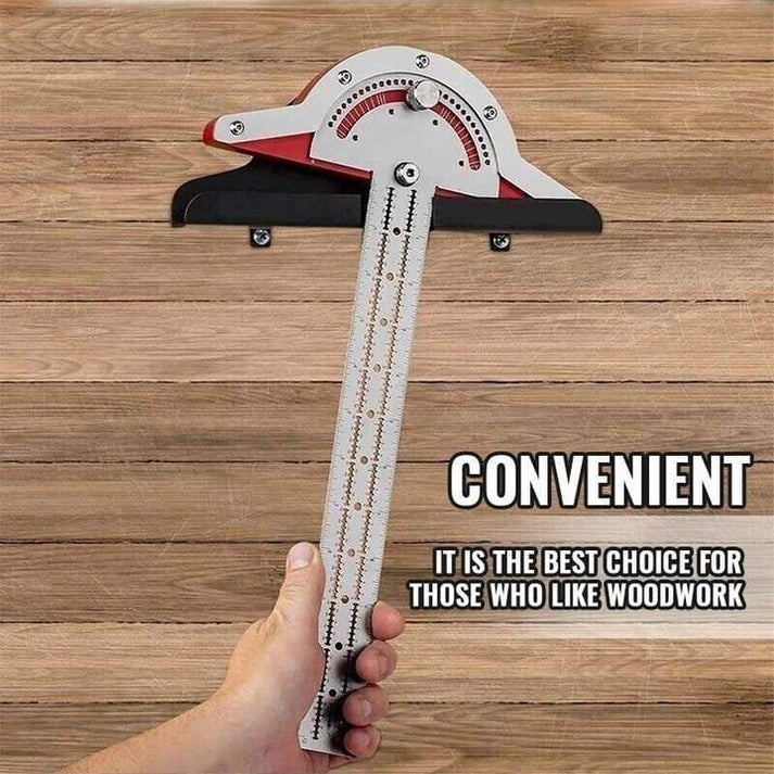 🔧Ultra Precision Marking Ruler Square T Type Woodworking Scriber Measu ...
