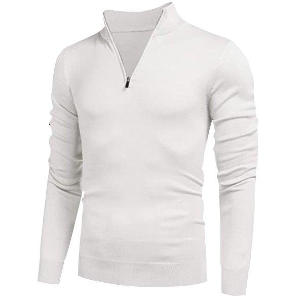 unitmotor™-Men\'s Cashmere Zipper Basic Sweater