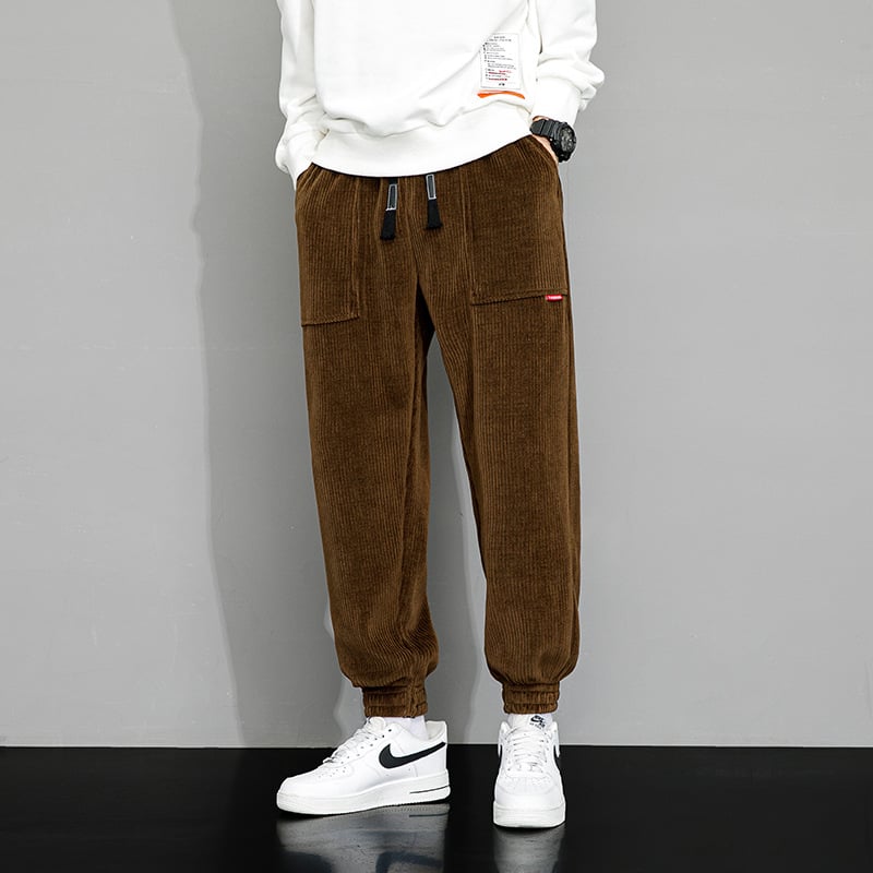 unitmotor™-Velour Casual Corduroy Trousers—Buy 2 pieces free shipping