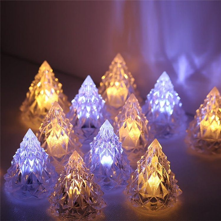 🎄Christmas Sale 48% OFF - Night Light Crystal Mini Christmas Tree Light Flameless LED-unitmotor™