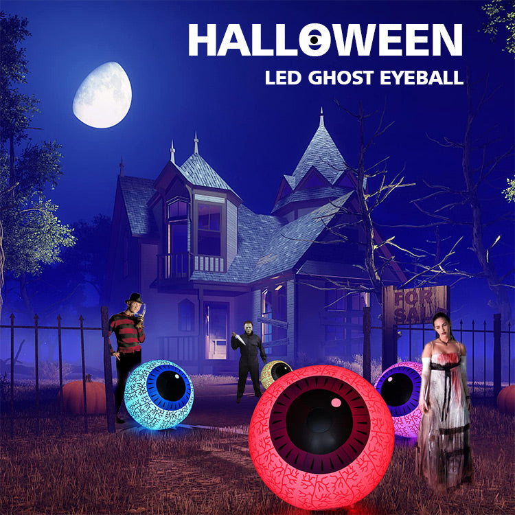 🎃 Halloween Inflatable Color Changing LED Ghost Eyeball🎃-unitmotor™