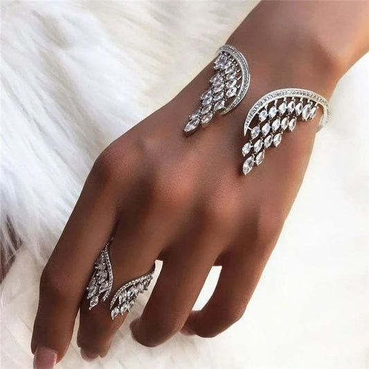 49% OFF🔥Angel Wings Bracelet / Ring-unitmotor™