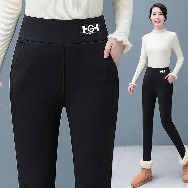 Women’s Fashionable Thermal Cashmere Slim Pants-unitmotor™