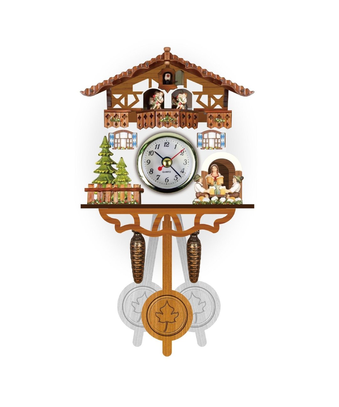 German Cuckoo Clock-German Black Forest Cuckoo Clock-unitmotor™