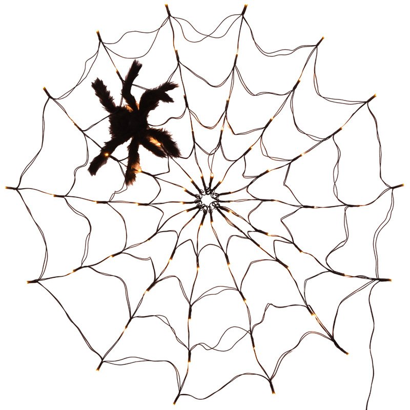 unitmotor™-Creative 3D spider light illumination LED,remote control multi-color spider web