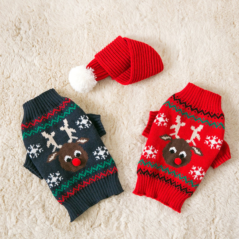 🔥Christmas Promotion 49% Off🔥Pets' Christmas Warm Clothes-unitmotor™