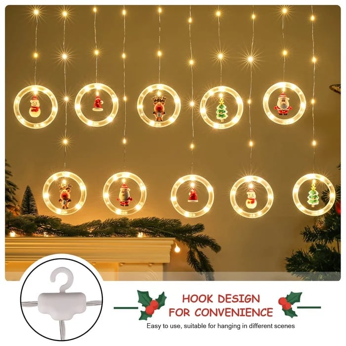 🎅Early Christmas Sale-49% OFF - Christmas Decor Ring Lights-unitmotor™