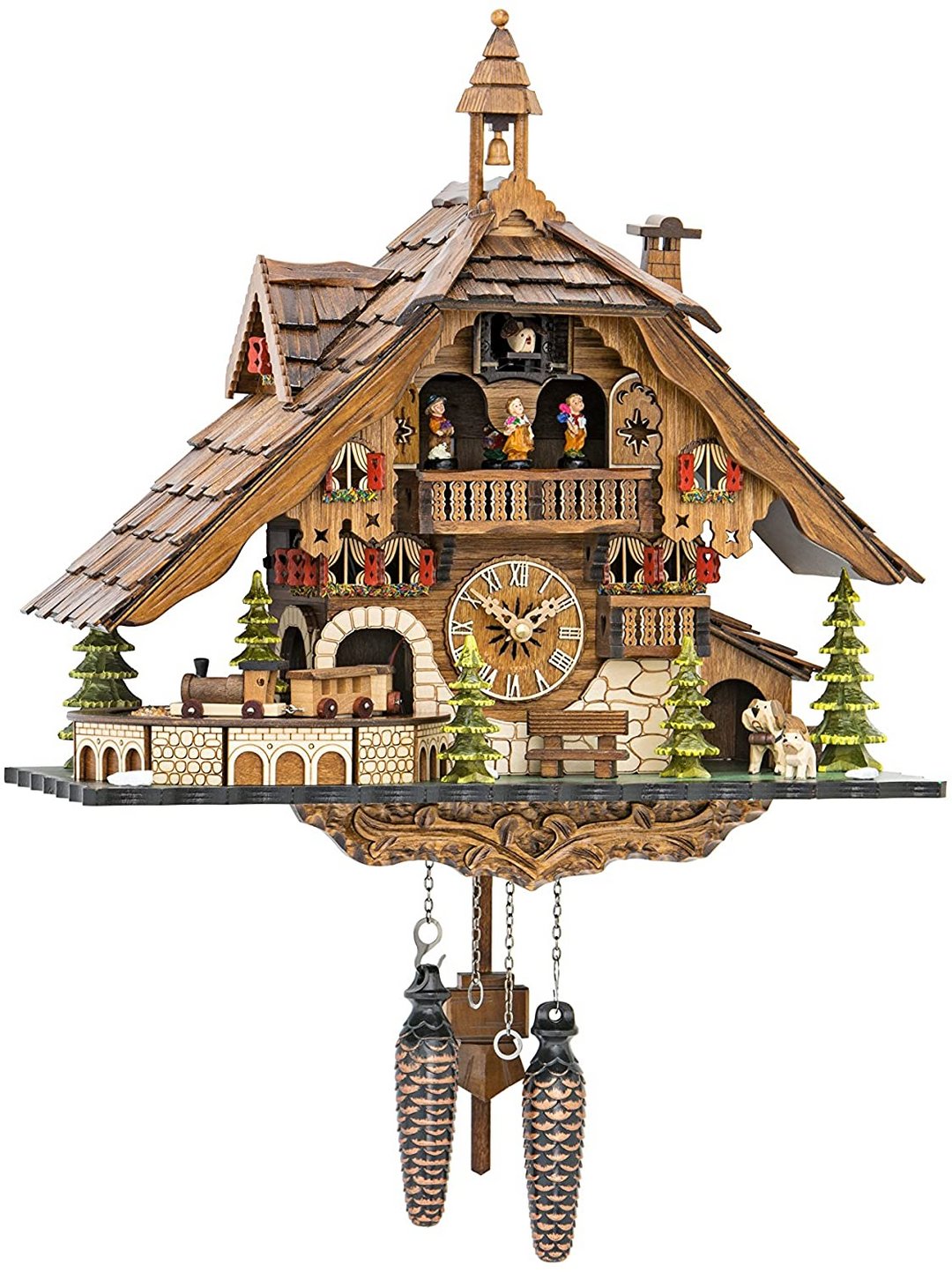 German Cuckoo Clock-German Black Forest Cuckoo Clock-unitmotor™