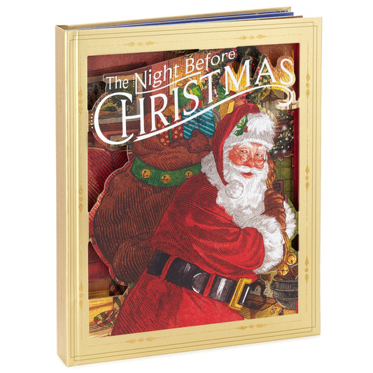 The Night Before Christmas Pop-Up Book With Light and Sound-unitmotor™