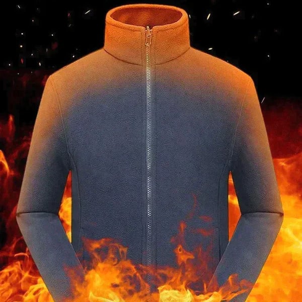 🔥Men’s Double-Layer Fleece Hooded Jacket(49% OFF)-unitmotor™