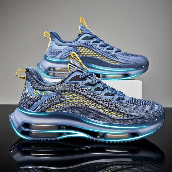flying woven increased air cushion sneakers