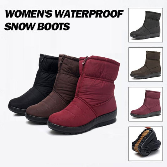 WOMEN'S WATERPROOF SNOW BOOTS-unitmotor™