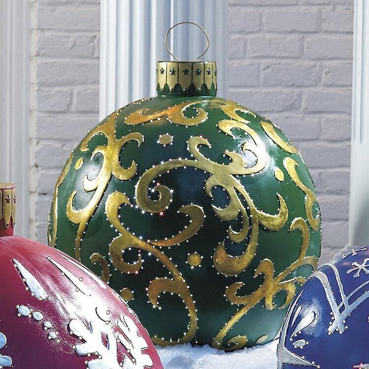 unitmotor™-Outdoor Christmas PVC inflatable Decorated Ball