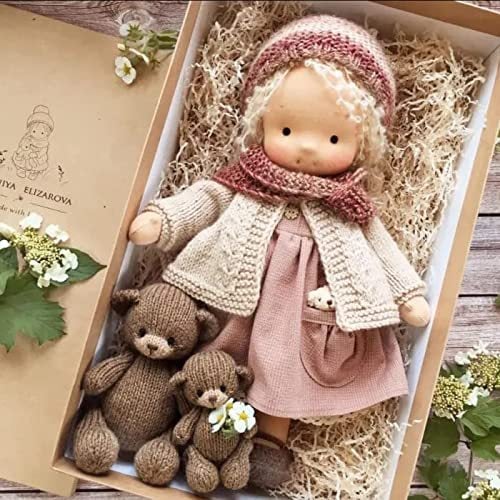 ALL🎁🎁The Best Gift for Kids-Handmade Waldorf Doll👧(Buy2 Free Shipping)-unitmotor™