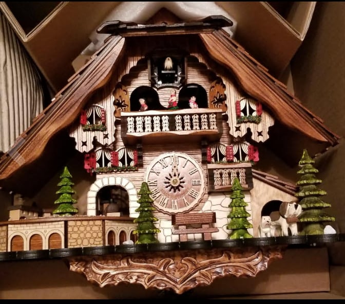 German Cuckoo Clock-German Black Forest Cuckoo Clock-unitmotor™