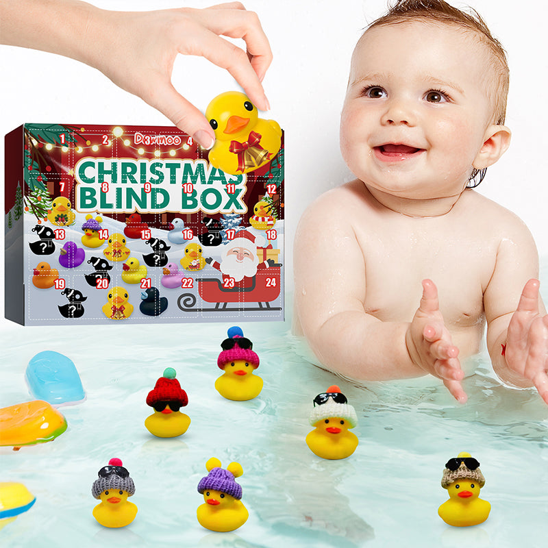 unitmotor™-Advent Calendar 2022 - 24 Rubber Ducks for Kids