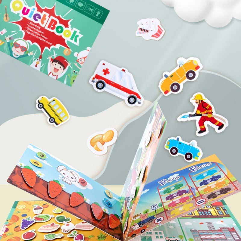 🔥 The best gift of all 🔥 Sank Busy Book for Child to Develop Learning Skills-unitmotor™