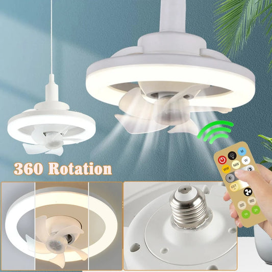 Fast Shipping Worldwide - LED Swing Head Fan Light-unitmotor™