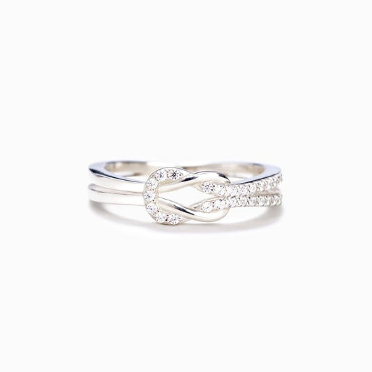 Infinity Love Knot Promise Ring-unitmotor™
