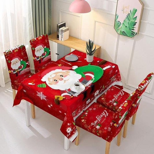 unitmotor™-🎅Holiday Promotion 60% Off - Christmas Tablecloth Chair Cover Decoration