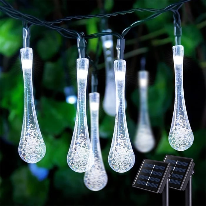 ethpoeTM-🔥49% OFF🔥Water Drop Solar Lights -BUY 2 FREE SHIPPING-unitmotor™