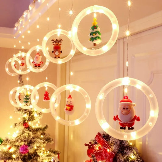 🎅Early Christmas Sale-49% OFF - Christmas Decor Ring Lights-unitmotor™