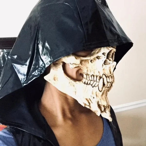 unitmotor™- Skull and bones warrior horror Halloween mask👹