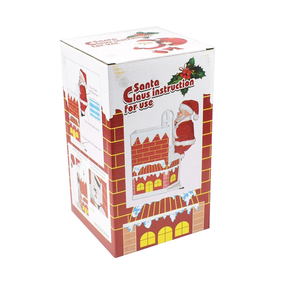 unitmotor™-Electric Climbing chimney Santa Claus