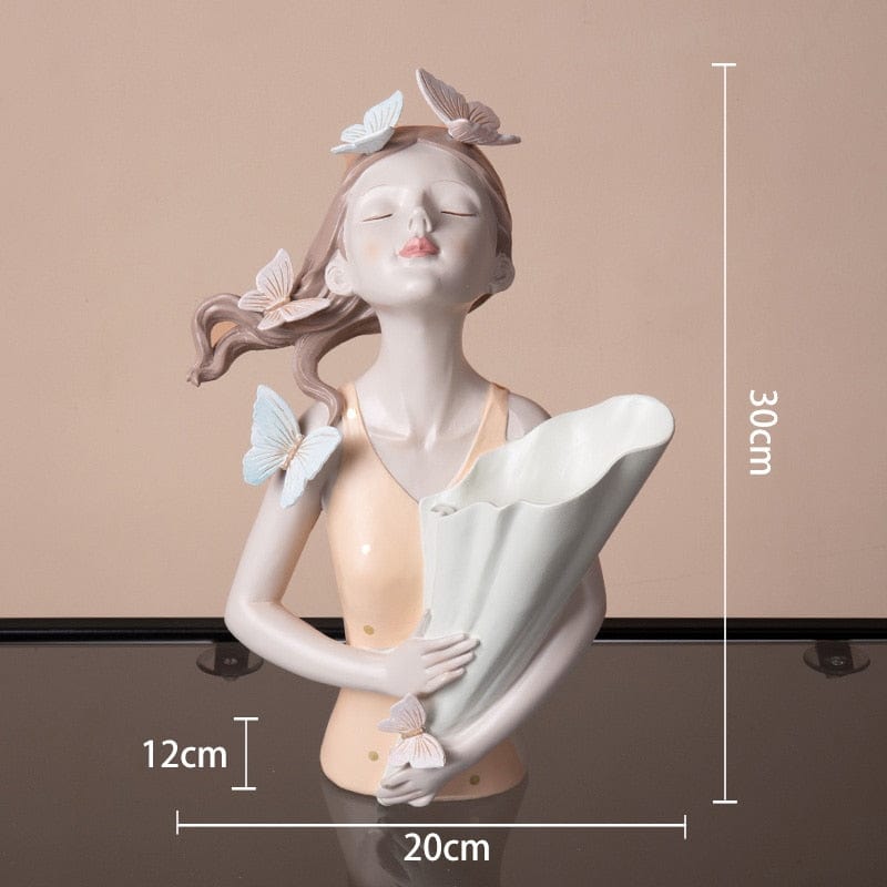 unitmotor™-Ceramic Vase "Butterfly Girl"