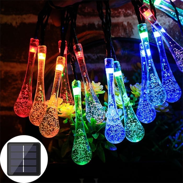 ethpoeTM-🔥49% OFF🔥Water Drop Solar Lights -BUY 2 FREE SHIPPING-unitmotor™