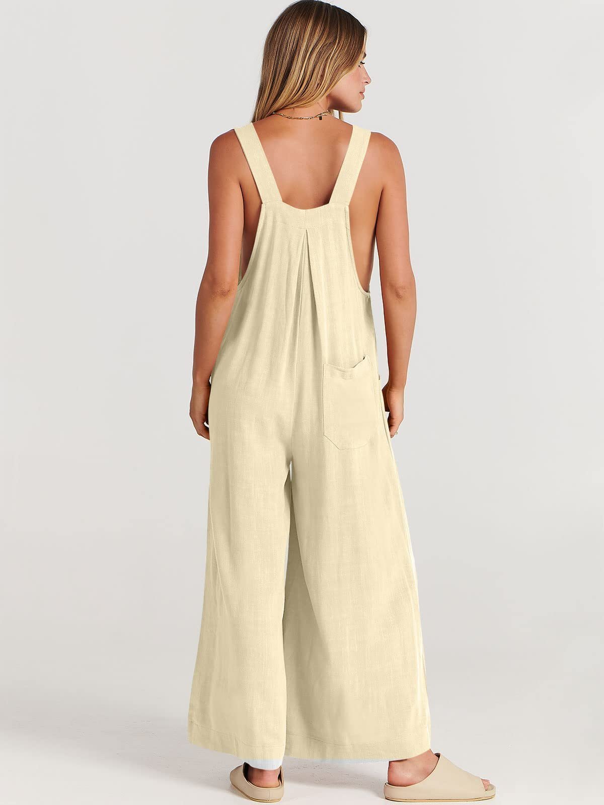 Plus Size Wide Leg Overalls Jumpsuit (Buy 2 Free Shipping)-unitmotor™