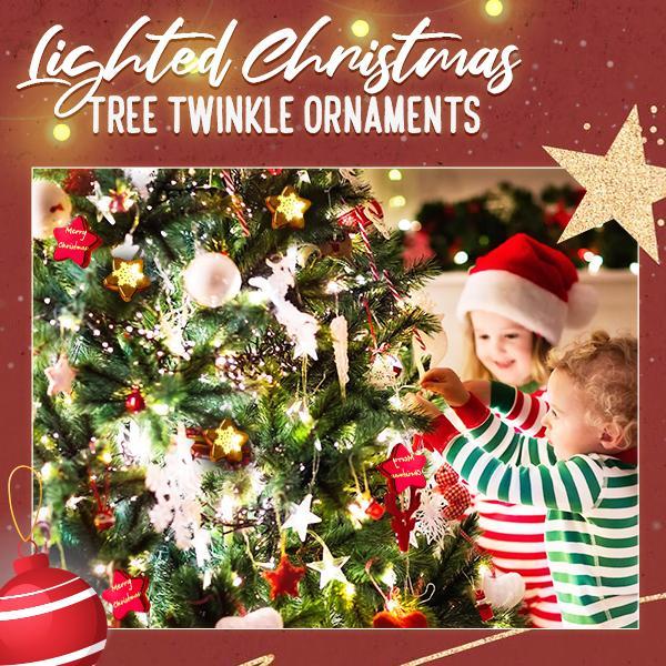 unitmotor™-Lighted Christmas Tree Twinkle Ornaments