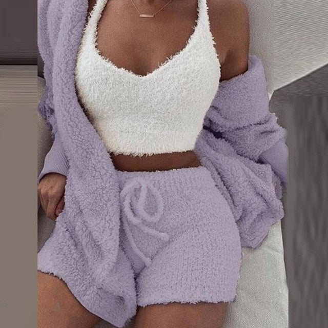 🔥48% OFF🔥-Cozy knit set (3 Pieces)-unitmotor™