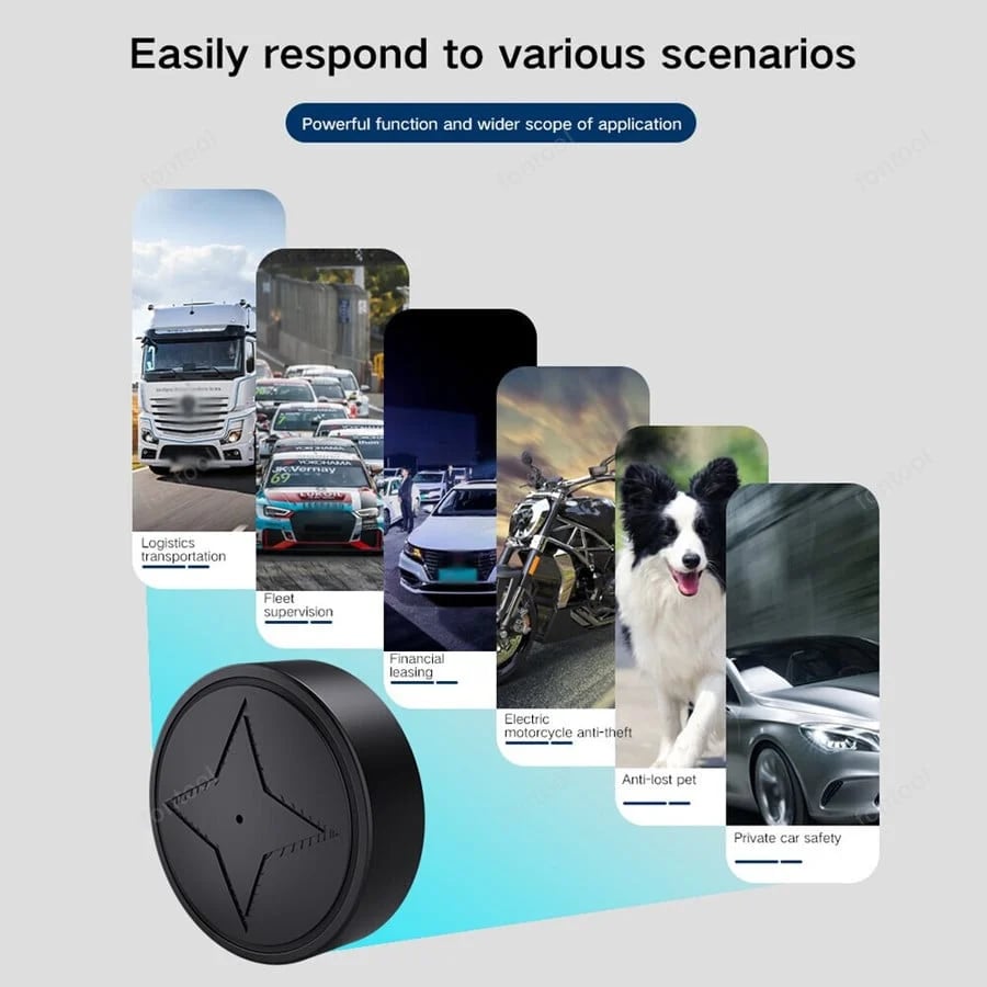 GPS Tracker Strong Magnetic Car Vehicle Tracking Anti-lost-unitmotor™