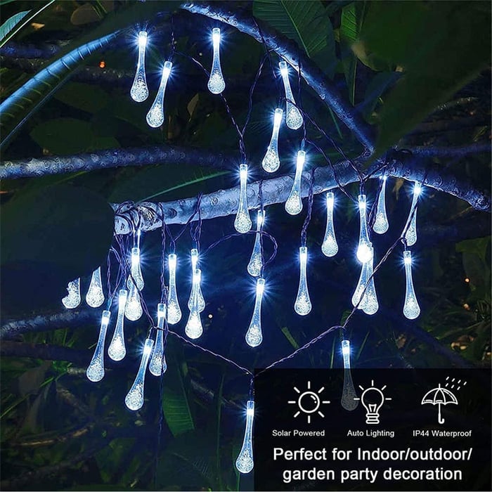 ethpoeTM-🔥49% OFF🔥Water Drop Solar Lights -BUY 2 FREE SHIPPING-unitmotor™