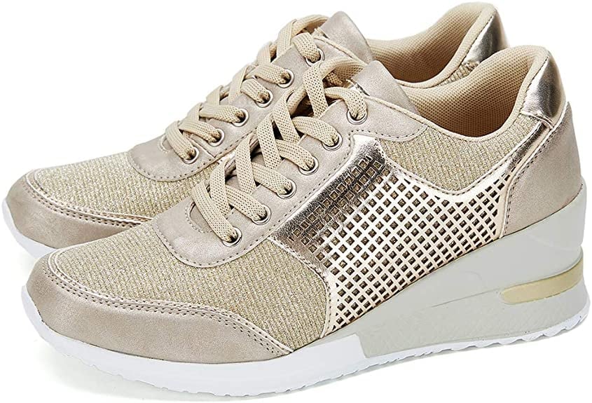 High Heeld Wedge Sneakers For Women-unitmotor™