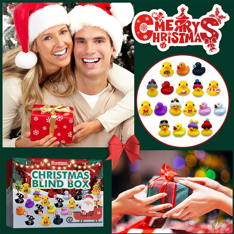 unitmotor™-Advent Calendar 2022 - 24 Rubber Ducks for Kids