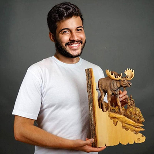 Animal Carving Handcraft Wall Decoration-unitmotor™